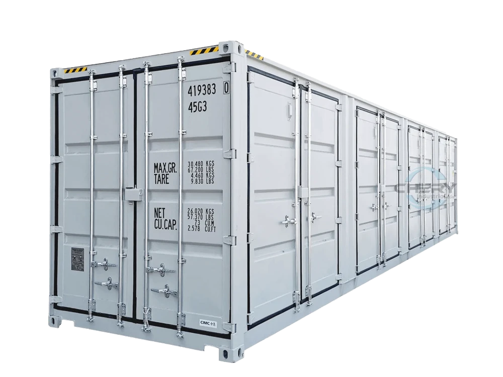 Open Side Storage Containers (20ft / 40ft / 40ft High Cube)